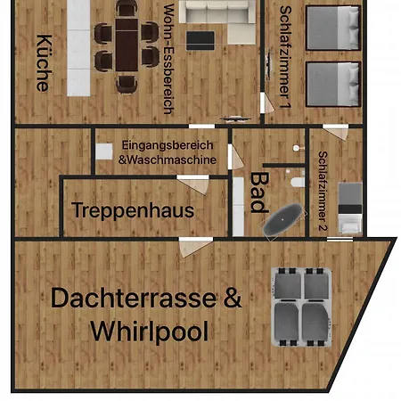 Namaste Homes - Luxus-apartment Mit Whirlpool & Garage * Bad Windsheim